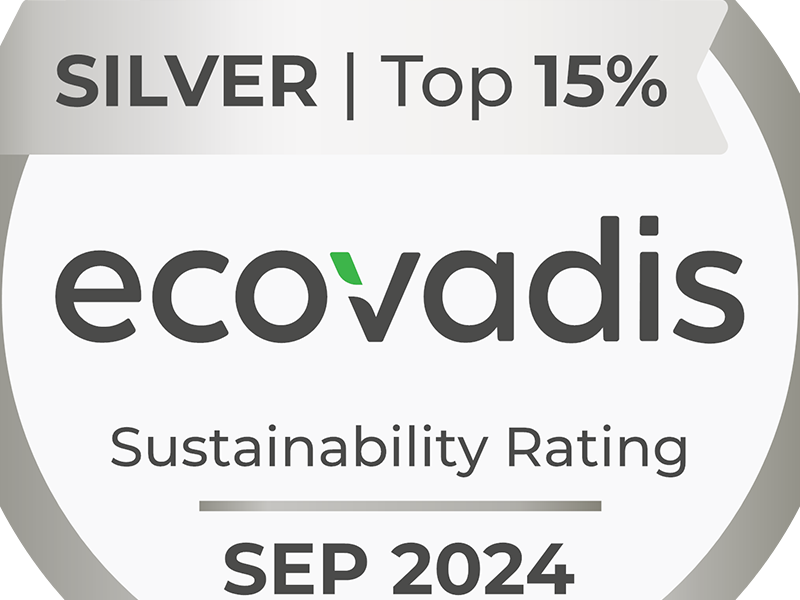 Zilveren medaille EcoVadis Van Loon Group