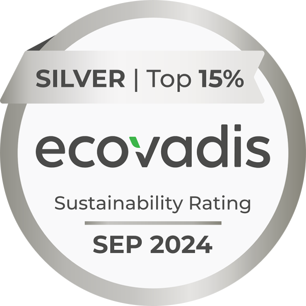 Zilveren medaille EcoVadis Van Loon Group