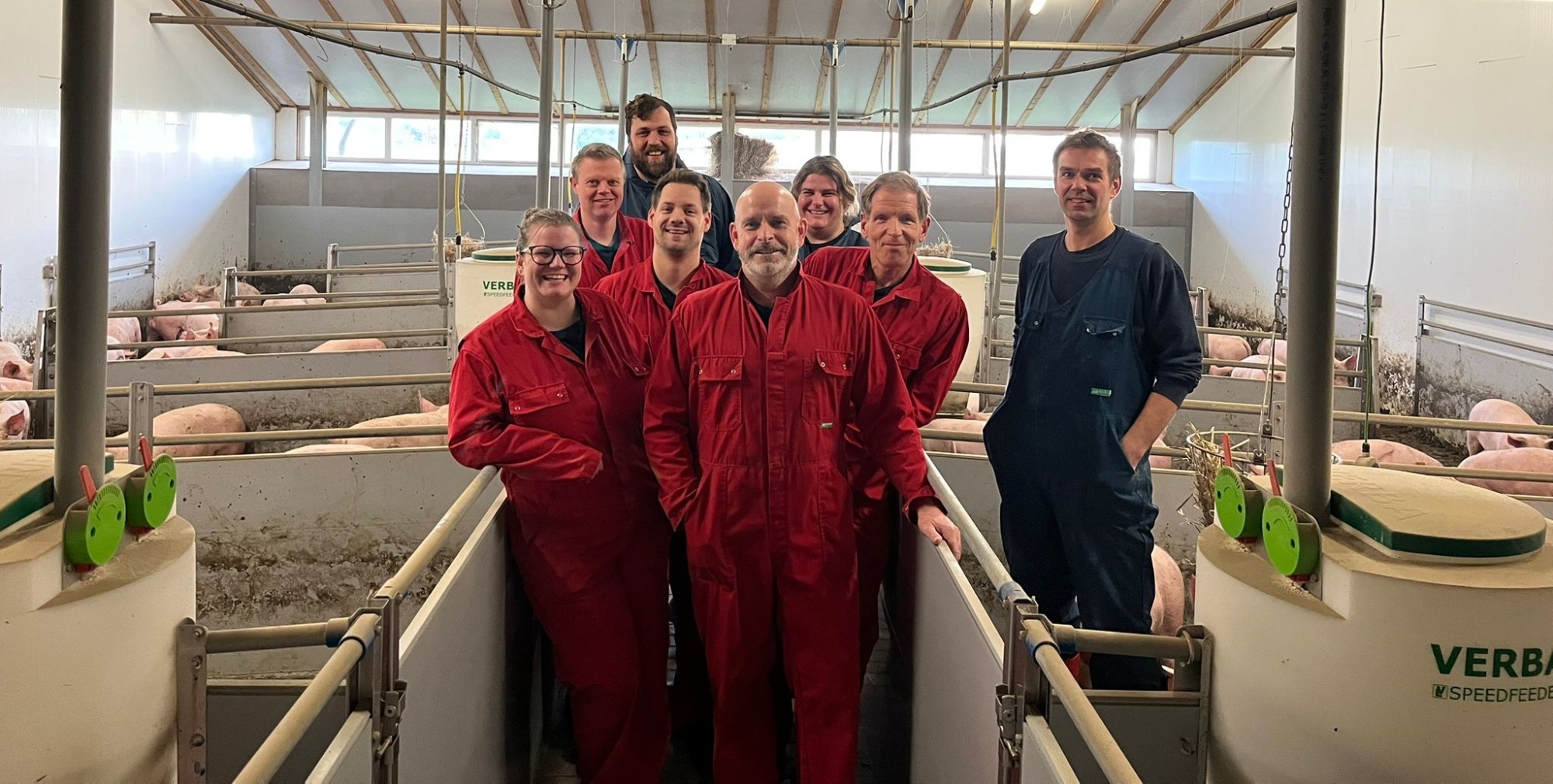 Groepsfoto bedrijfsbezoek First Mover