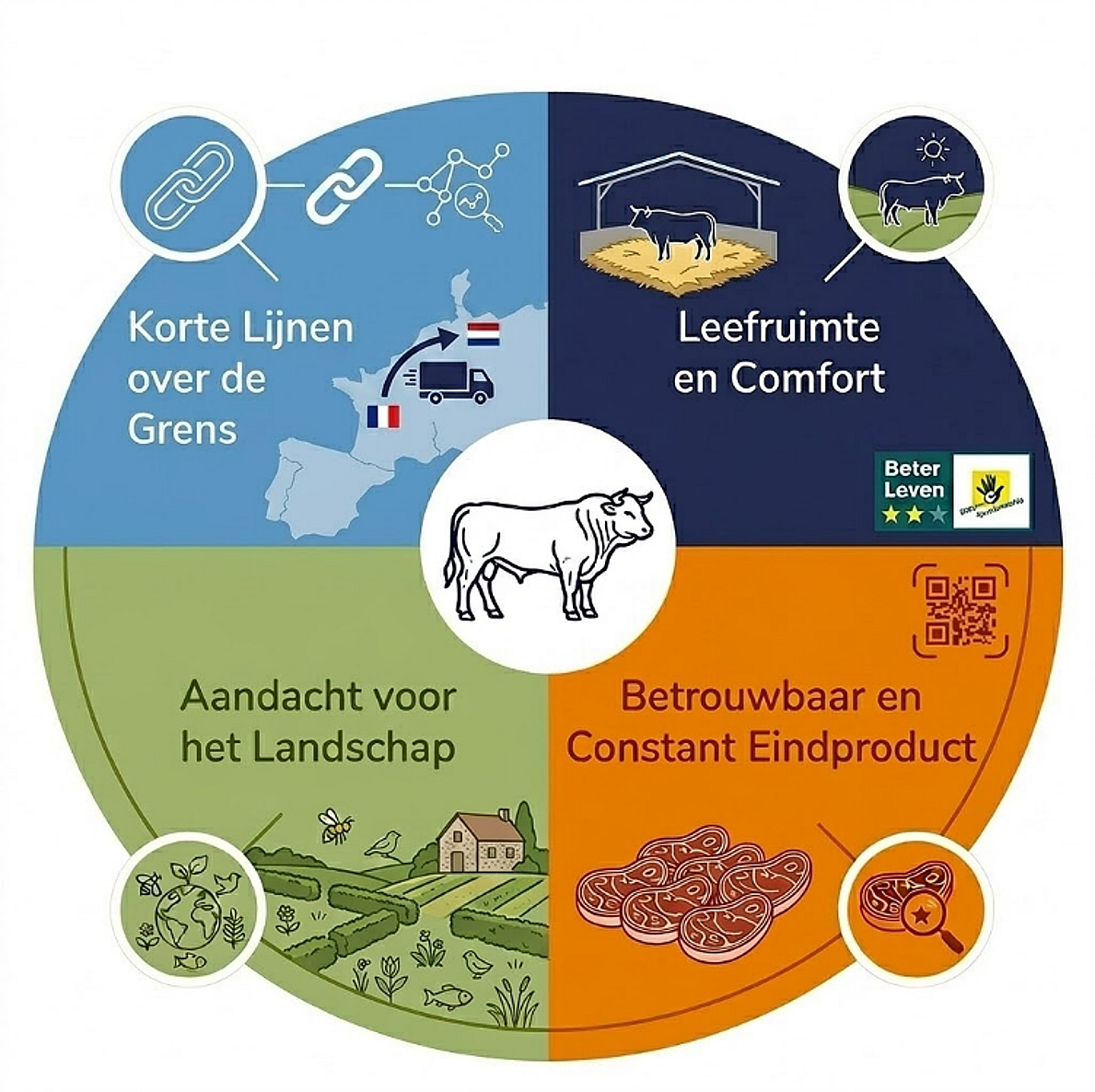 BLK 2-sterren cirkel visual