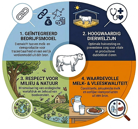 Dubbeldoel Rund cirkel visual